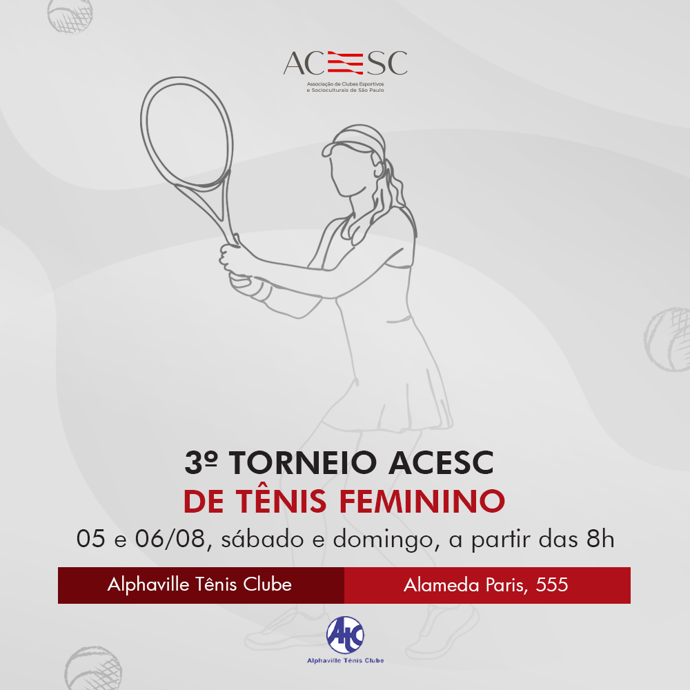 Começam os jogos do Aberto de Tênis Ascade / ASTCU – Ascade – Associação  dos Servidores da Câmara dos Deputados